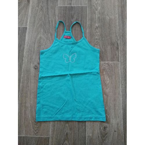 Débardeur Tissaia Coton 8 Ans Vert
