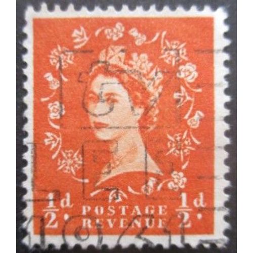 Royaume-Uni N°327 Filigrane O Oblitéré