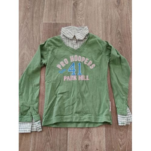 Tunique H&m Coton 9 Ans Vert