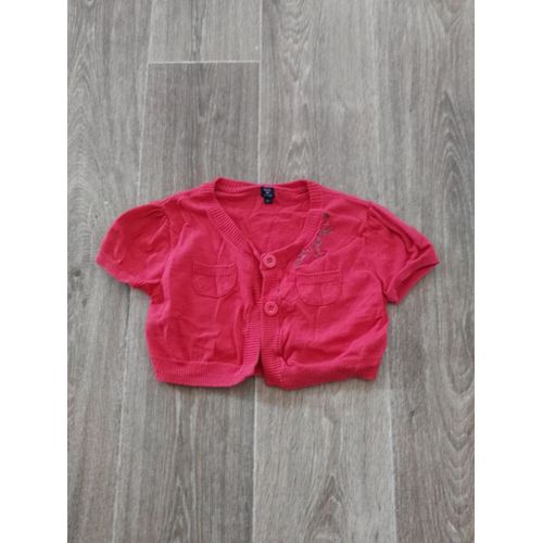 Gilet Terre De Marins Coton 8 Ans Rose
