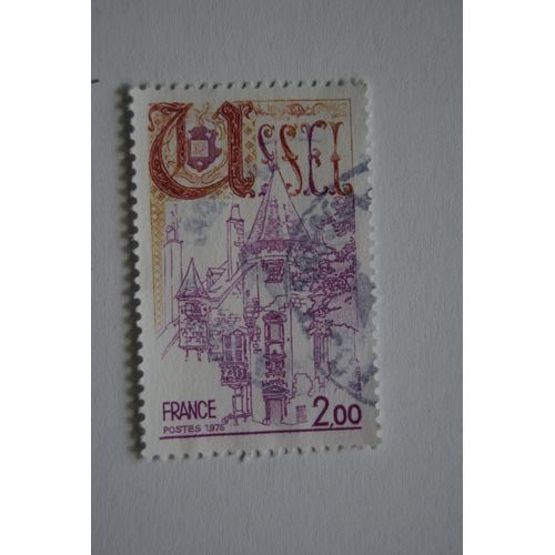 Timbre Ussel Postes 1976