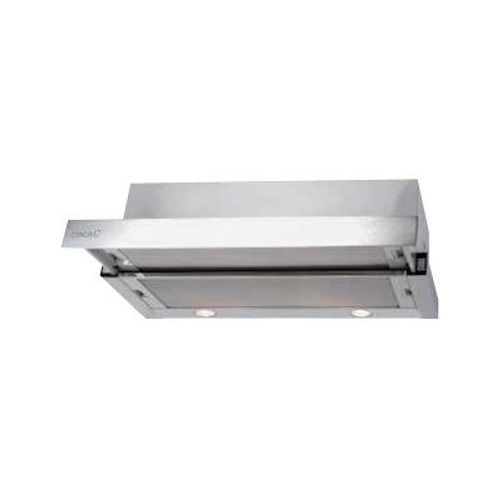 CATA TF 2003 DURALUM 60 - Hotte - Téléscopique - largeur : 60 cm - profondeur : 28 cm - evacuation & recyclage - acier inoxydable