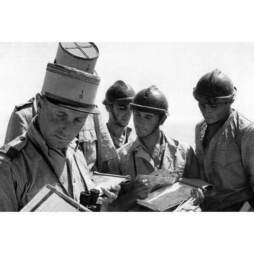 Ww2 - Unité Blindée De Spahis Désert Libyen 1942