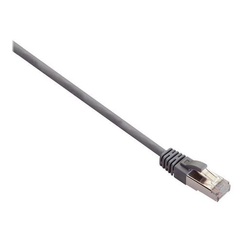 V7 - Cordon de raccordement - RJ-45 (M) pour RJ-45 (M) - 2.13 m - STP - CAT 5e - moulé, sans crochet - gris