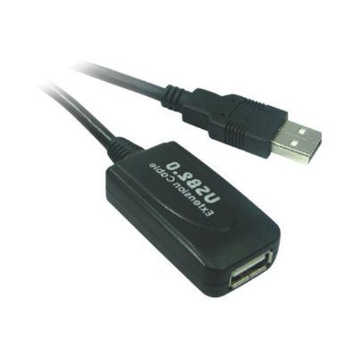 MicroConnect Active USB 2.0 extension cable - Rallonge de câble USB - USB (M) pour USB (F) - USB 2.0 - 5 m - actif
