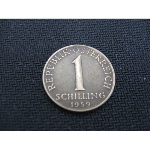 Pièce 1 Schilling Autriche 1959
