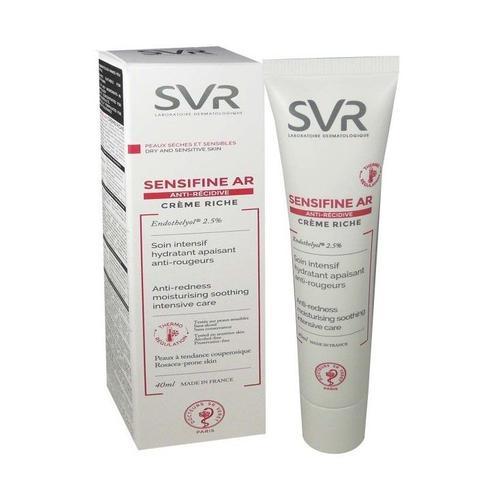 Svr Sensifine Ar Crème Riche Soin Intensif Anti-Rougeurs 40ml 