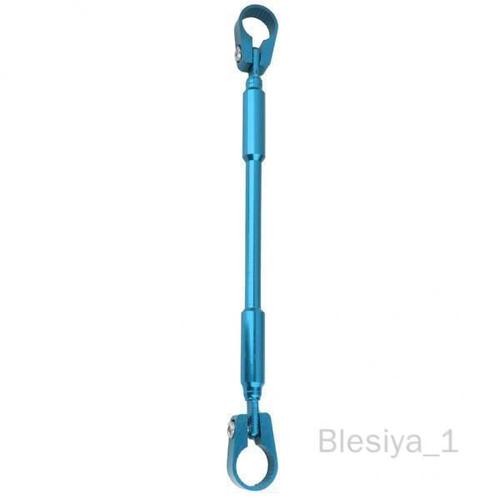 Blesiya Barre Transversale Réglable Pour Guidon, 2x7/8 Pouces, 22mm, Barre De Force De Direction Bleue