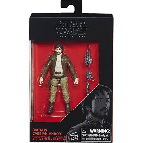 Star Wars 2017 The Black Series Captain Cassian Andor (Rogue One) Exclusive Action Figure, 3.75 Inches