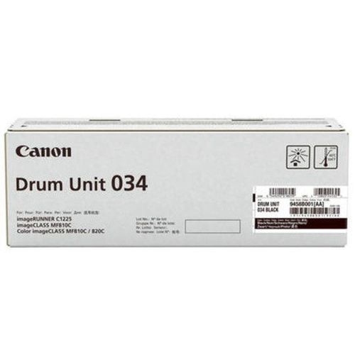 Canon 034 - Noir - kit tambour - pour ImageCLASS MF810Cdn, MF820Cdn; imageRUNNER 1435i, 1435iF, C1225, C1225iF