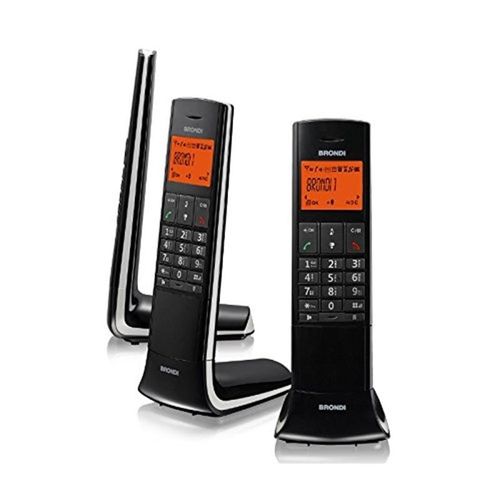 10273920 TELEFONO CORDLESS BRONDI LEMURE NERO