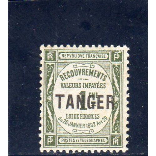 Timbre-Taxe Du Maroc