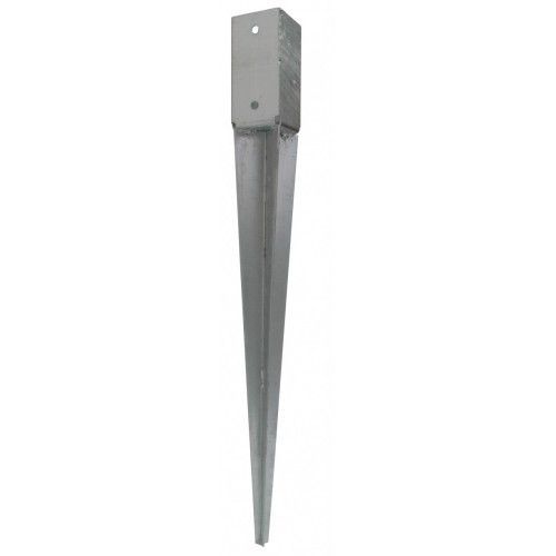 Pied de poteau carré à enfoncer - 90x90 mm - PPJET SIMPSON Strong-Tie