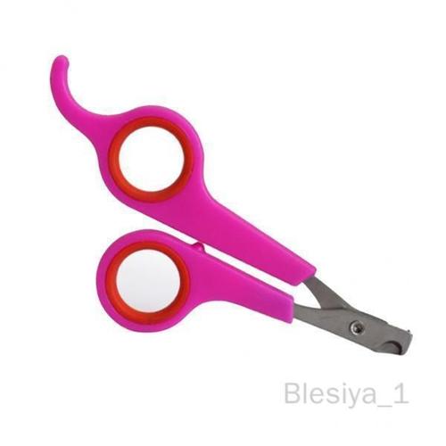 Blesiya 3 Chiot Coupe-Ongles Griffes Coupe Chien Animaux Ciseaux Pour Chien Rose