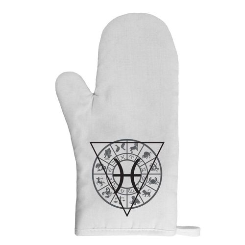 Gant De Cuisine Signe Astrologique Cercle Poisson