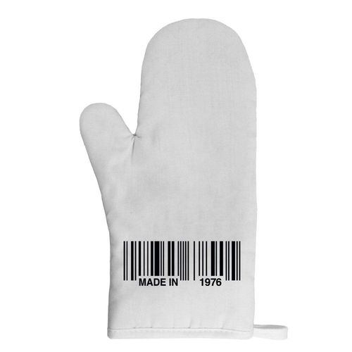 Gant De Cuisine Anniversaire Code Barre 1976