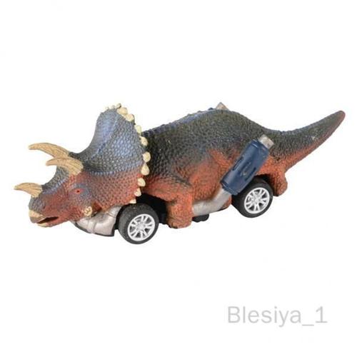 Blesiya Modèle De Voiture De Dinosaure 6x, Jouets À Retirer, Cadeaux Pour Enfants, Ornements De Table, Jouets Puzzle C
