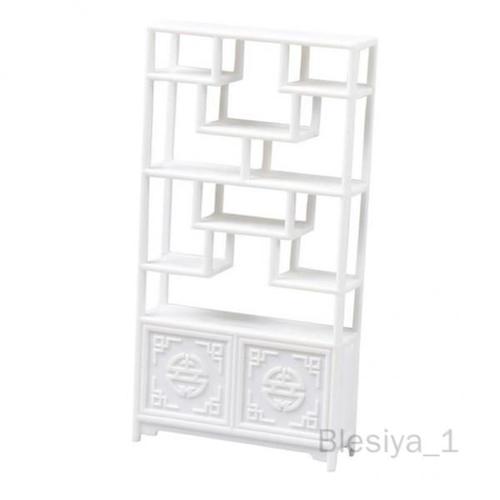 Blesiya Étagère De Chinois 4x1/25, Modèle De Meuble À Assembler Pour Paysage Miniature, Bricolage