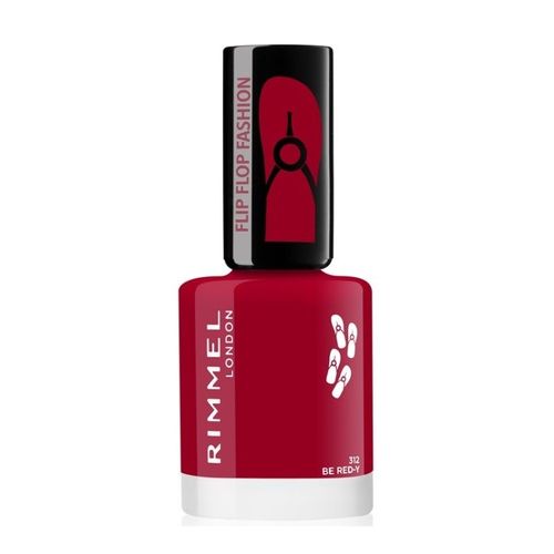 Rimmel 60 Seconds Flip Flop Fashion, Rouge, Be Red-Y, Coloration, 1 Pièce(S), Bou - Rimmel London - Vernis 