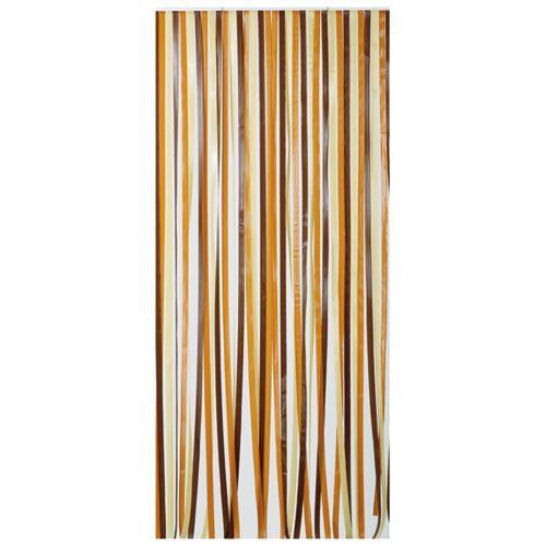 Rideau Portière Polyéthylène .Antille .Brun .Beige 120x220