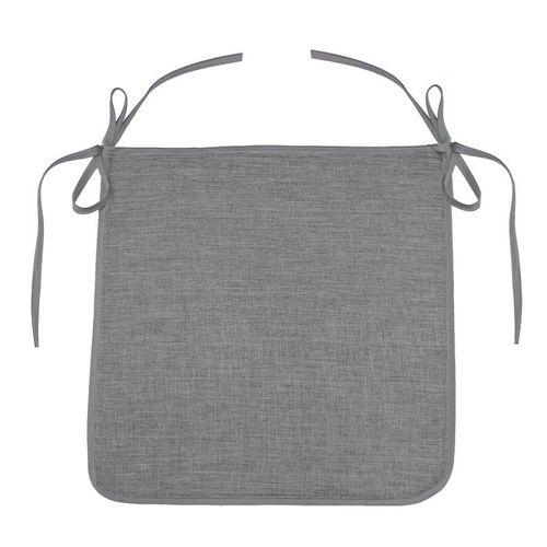 Galette De Chaise "Newton" 40x40cm Gris