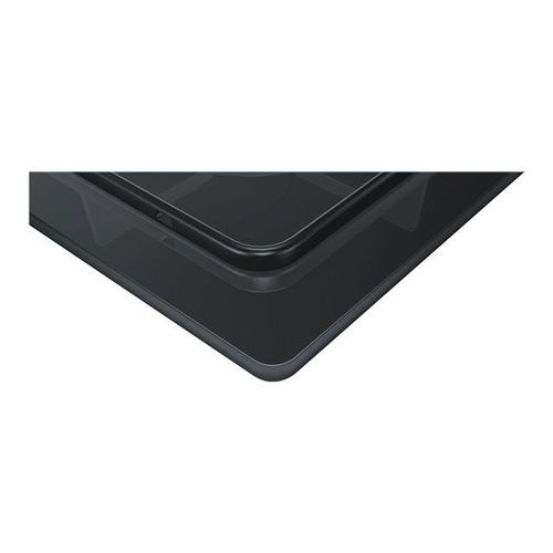 Bosch Serie 2 POP6B6B80 - Table de cuisson au gaz - 4 plaques de cuisson - Niche - largeur : 56 cm - profondeur : 48 cm - noir - noir