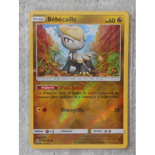 Pokémon - 98-R/145 - Bébécaille - Reverse