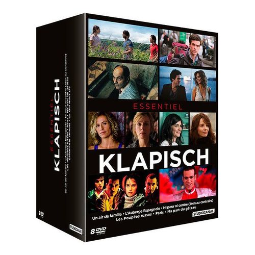 Essentiel Klapisch : Un Air De Famille + L'auberge Espagnole + Ni Pour Ni Contre (Bien Au Contraire) + Les Poupées Russes + Paris + Ma Part Du Gâteau + Casse-Tête Chinois + Ce Qui Nous Lie - Pack