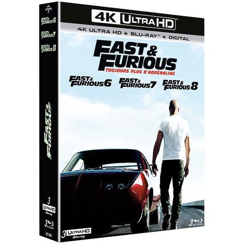 Fast & Furious 6, 7 & 8 - 4k Ultra Hd + Blu-Ray + Digital