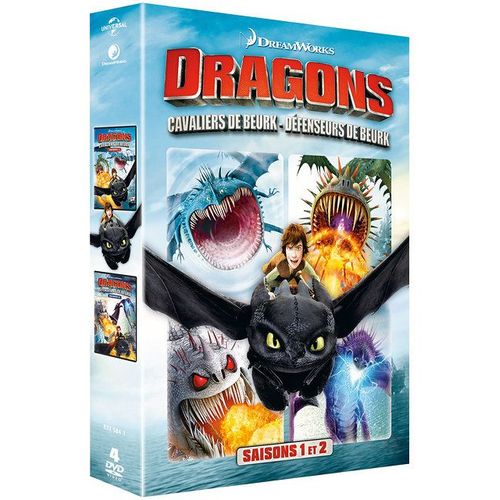 Dragons - Saison 1 : Cavaliers De Beurk + Saison 2 : Défenseurs De Beurk