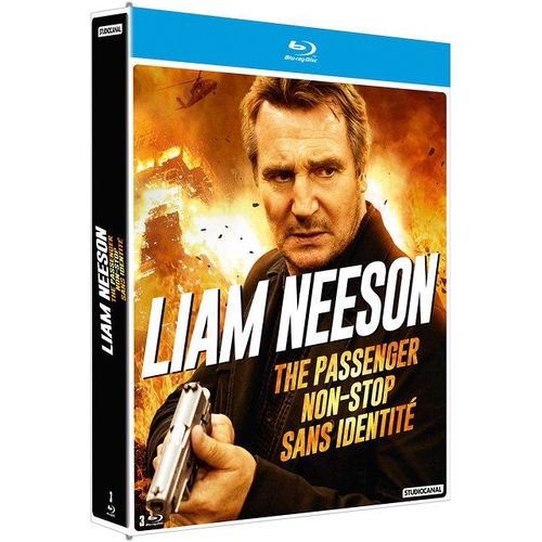 Liam Neeson - Coffret : The Passenger + Non-Stop + Sans Identité - Pack - Blu-Ray