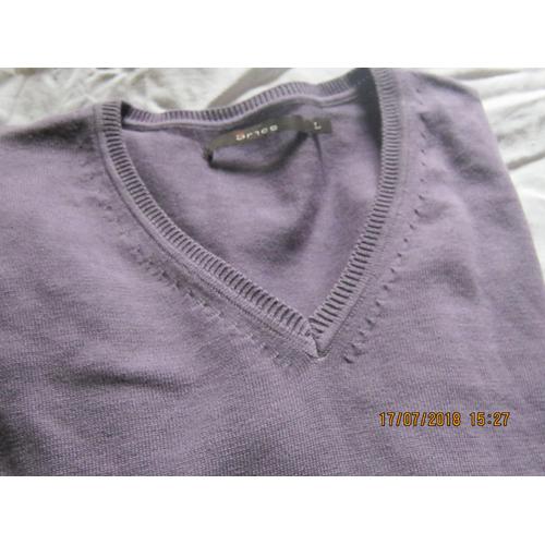 Pull Brice Coton L Violet