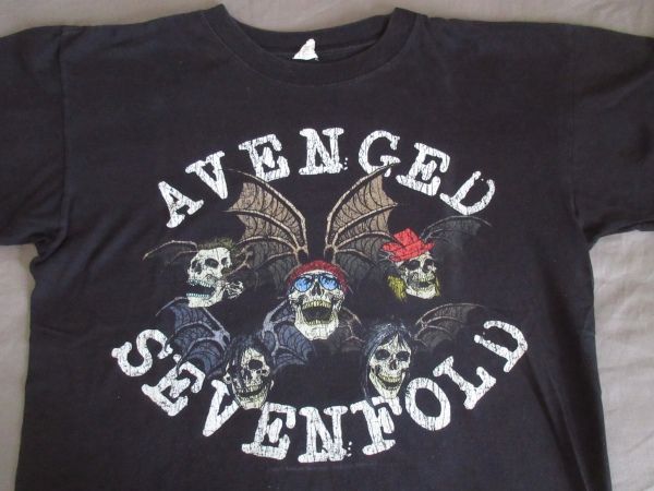 T-Shirt Avenged Sevenfold "Tour 2007" Rare ! Taille L