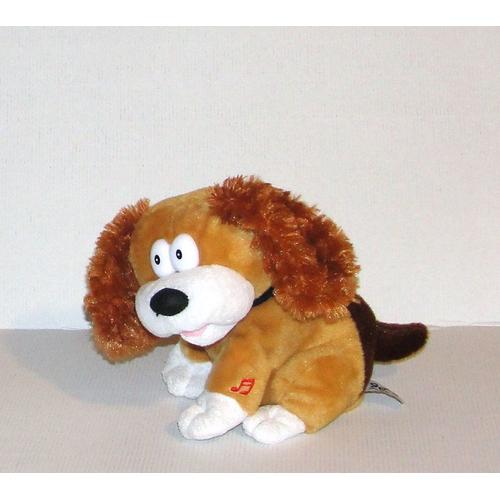 Chien Qui Danse Peluche Golo 18cm