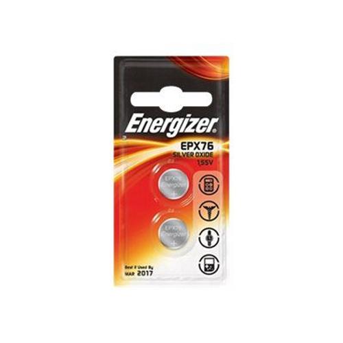 Energizer EPX76 - Batterie 2 x SR44 - oxyde d'argent - 145 mAh