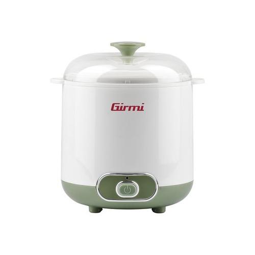 Girmi YG02 - Yaourtière - 1.5 litres - 20 Watt - blanc/vert