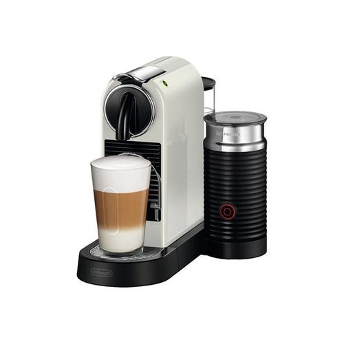 De'Longhi Nespresso CitiZ EN 267.WAE - Machine à café avec buse vapeur '"Cappuccino'" - 19 bar - blanc