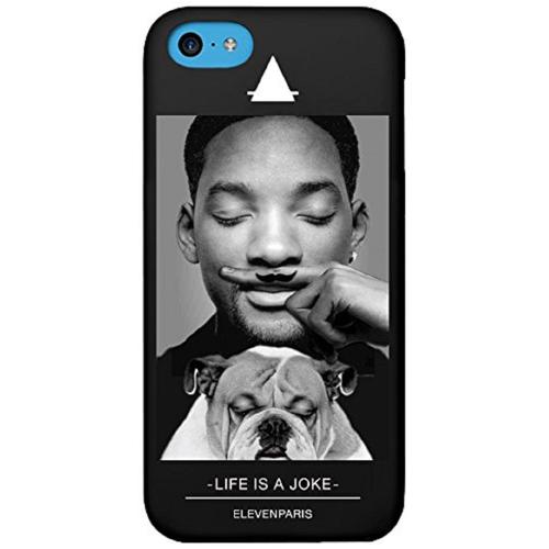 Eleven Paris Coque Pour Iphone 5c Motif Will Smith (Toucher Gomme) + 1 Protection Film Inclus