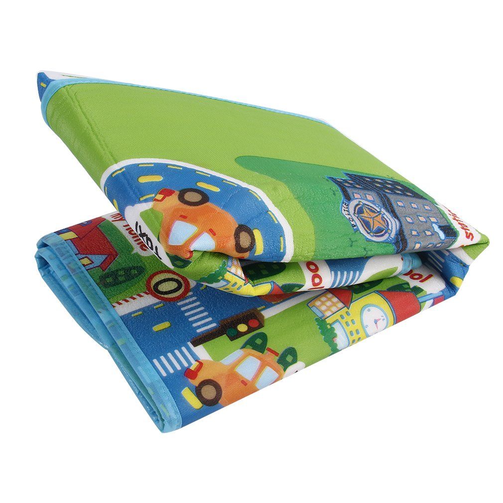 Tapis De Jeu Circuit Voiture De Course Tapis De Sol Rectangle Geant Pour Bebe Enfant Tapis Pique Nique Rakuten