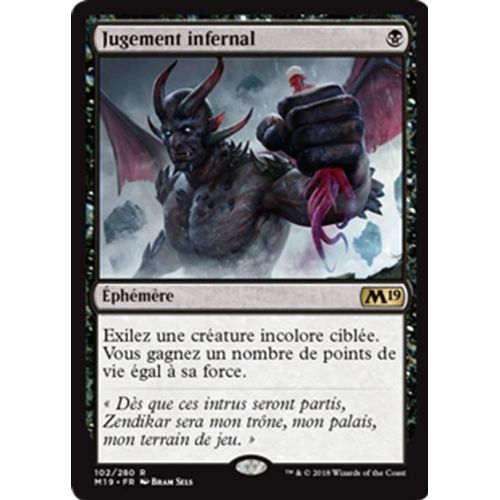Jugement Infernal - Mtg - M2019 - R - 102/280