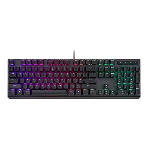 Cooler Master MasterKeys MK750 - Clavier - rétroéclairé - USB - Italien - commutateur : CHERRY MX Red - noir bronze