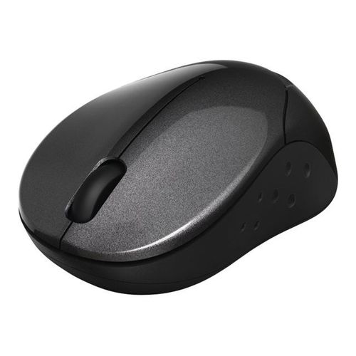 Hama Mini "Pesaro 2.4" - Souris - optique - 3 boutons - sans fil - 2.4 GHz - récepteur sans fil USB - anthracite