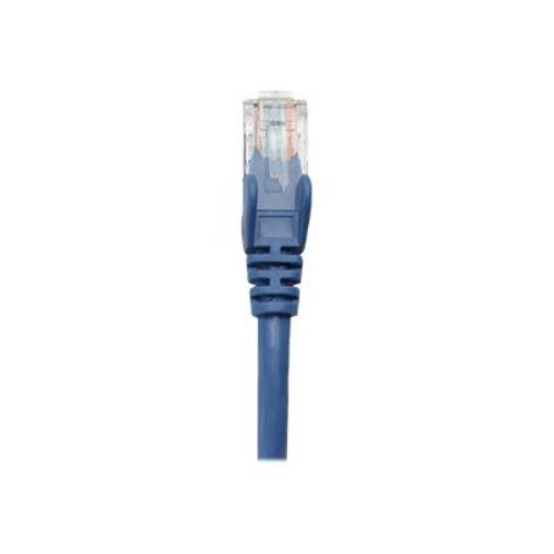 Intellinet Network Patch Cable, Cat5e, 15m, Blue, CCA, U/UTP, PVC, RJ45, Gold Plated Contacts, Snagless, Booted, Lifetime Warranty, Polybag - Cordon de raccordement - RJ-45 (M) pour RJ-45 (M) -...