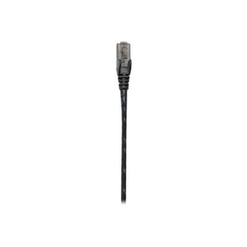 Intellinet Network Patch Cable, Cat6, 2m, Black, CCA, U/UTP, PVC, RJ45, Gold Plated Contacts, Snagless, Booted, Lifetime Warranty, Polybag - Cordon de raccordement - RJ-45 (M) pour RJ-45 (M) - 2...