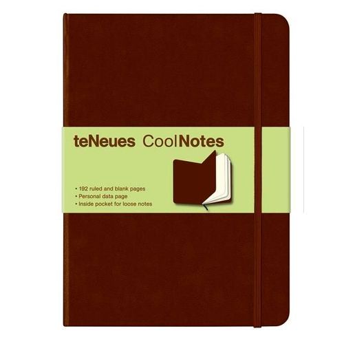 Carnet - Brown/Brown - 16x22 Cm