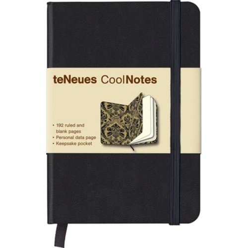 Carnet - Black/Baroque Gold- 9x13cm