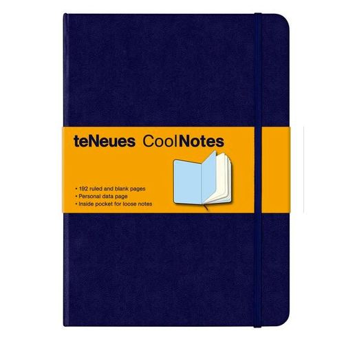 Carnet - Dark Blue/Light Blue - 9x13 Cm