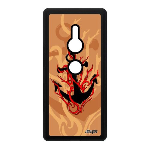 Coque Silicone Xperia Xz2 Ancre Beige Smartphone Vintage H8296 Feu Case Mer Sony Xperia Xz2