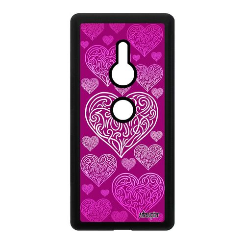 Coque C¿Ur Xperia Xz2 Silicone Rose Portable Cadeau Saint Valentin Symbole Sony Xperia Xz2