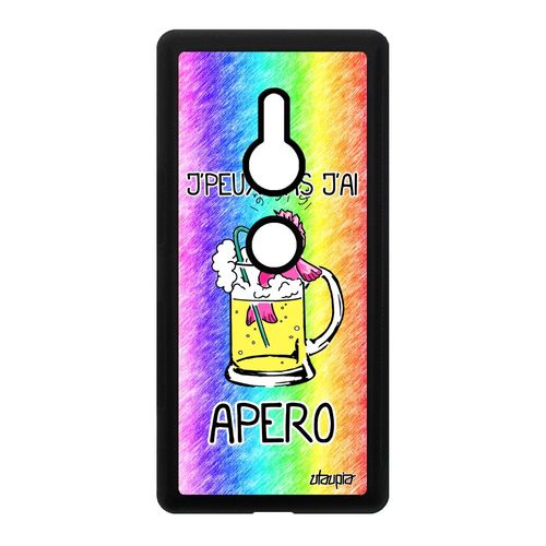 Coque Silicone Sony Xperia Xz2 Jpeux Pas J'ai Apero Vert Bourré Gel Cover Humour